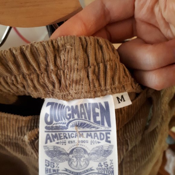 Jungmaven Cabuya Cord Shorts - M - Coyote - Picture 2 of 4